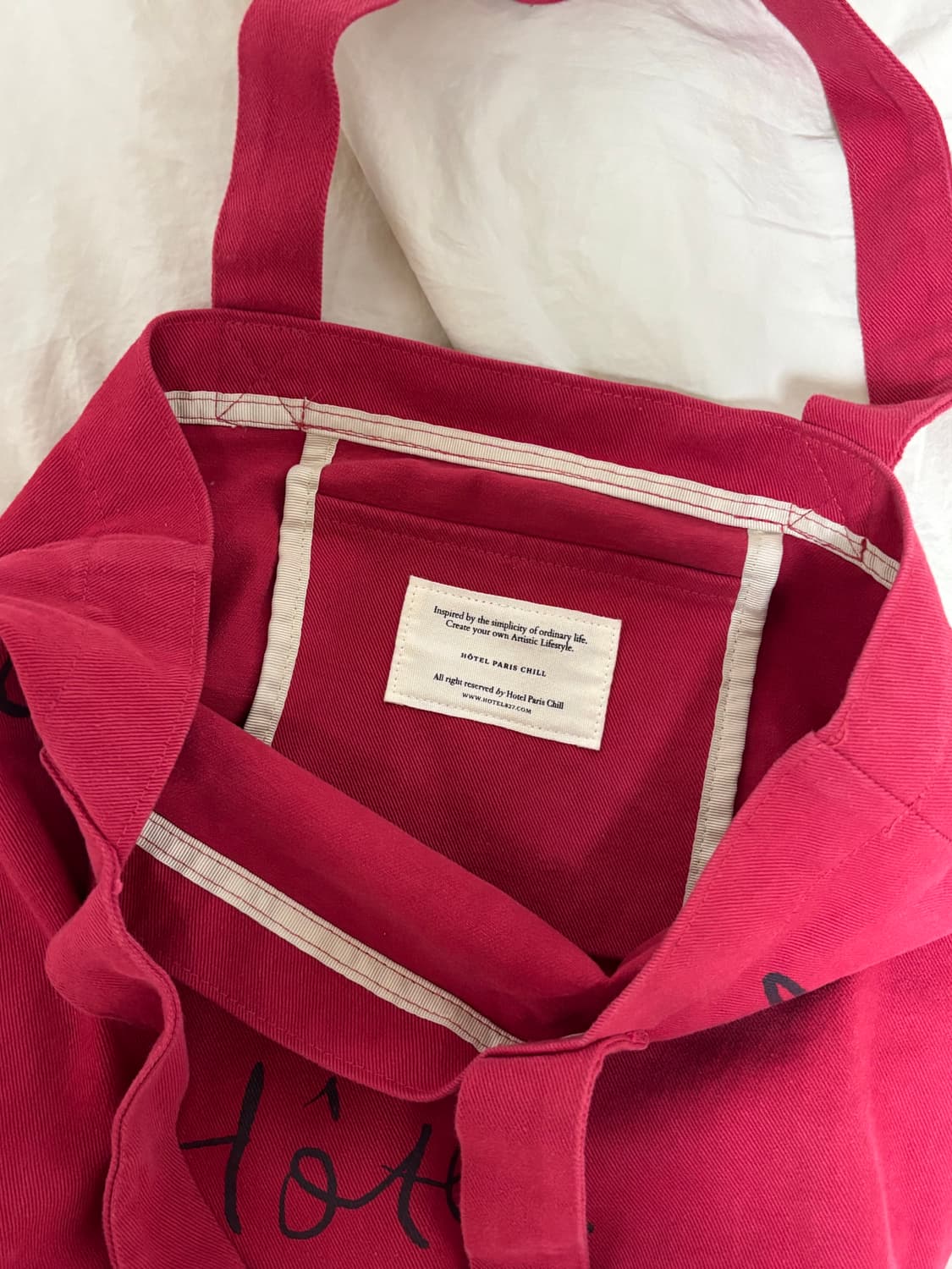 호텔파리칠 Hotel paris chill 에코백 상품이미지5