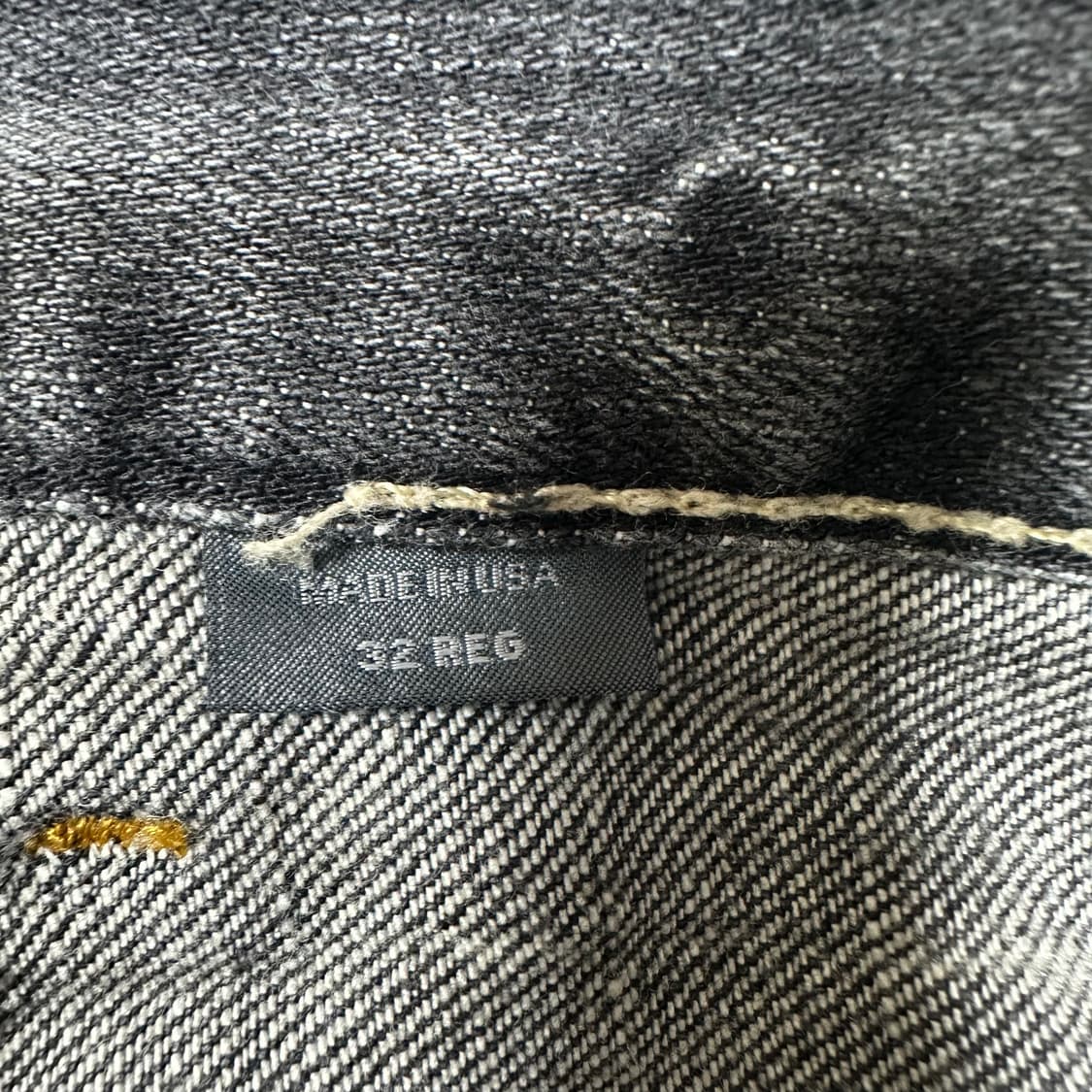 ✨ (바배) 아르마니 익스체인지 데님 팬츠 상품이미지5