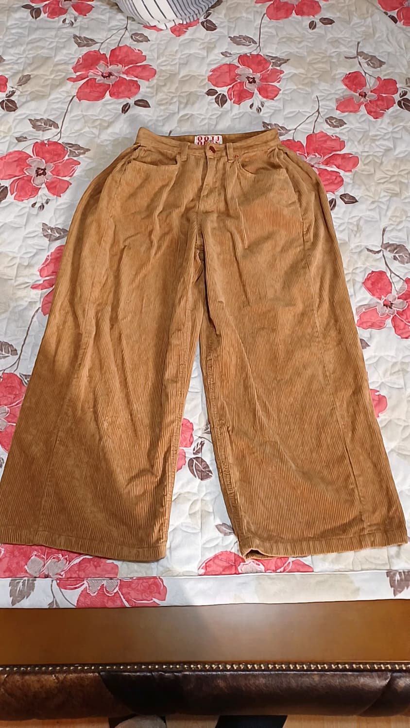 OOTJ 와이드 코듀로이팬츠 26인치 기장97 상품이미지1