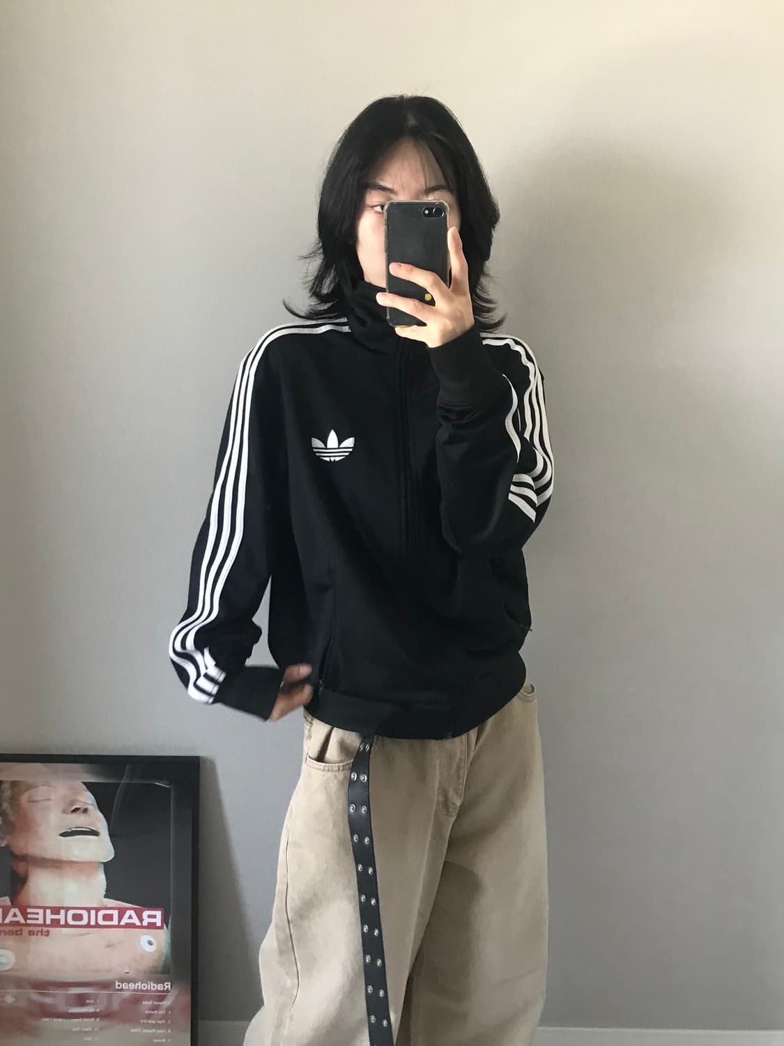 아디다스 구파이어버드 블랙 트랙탑 져지 상품이미지3