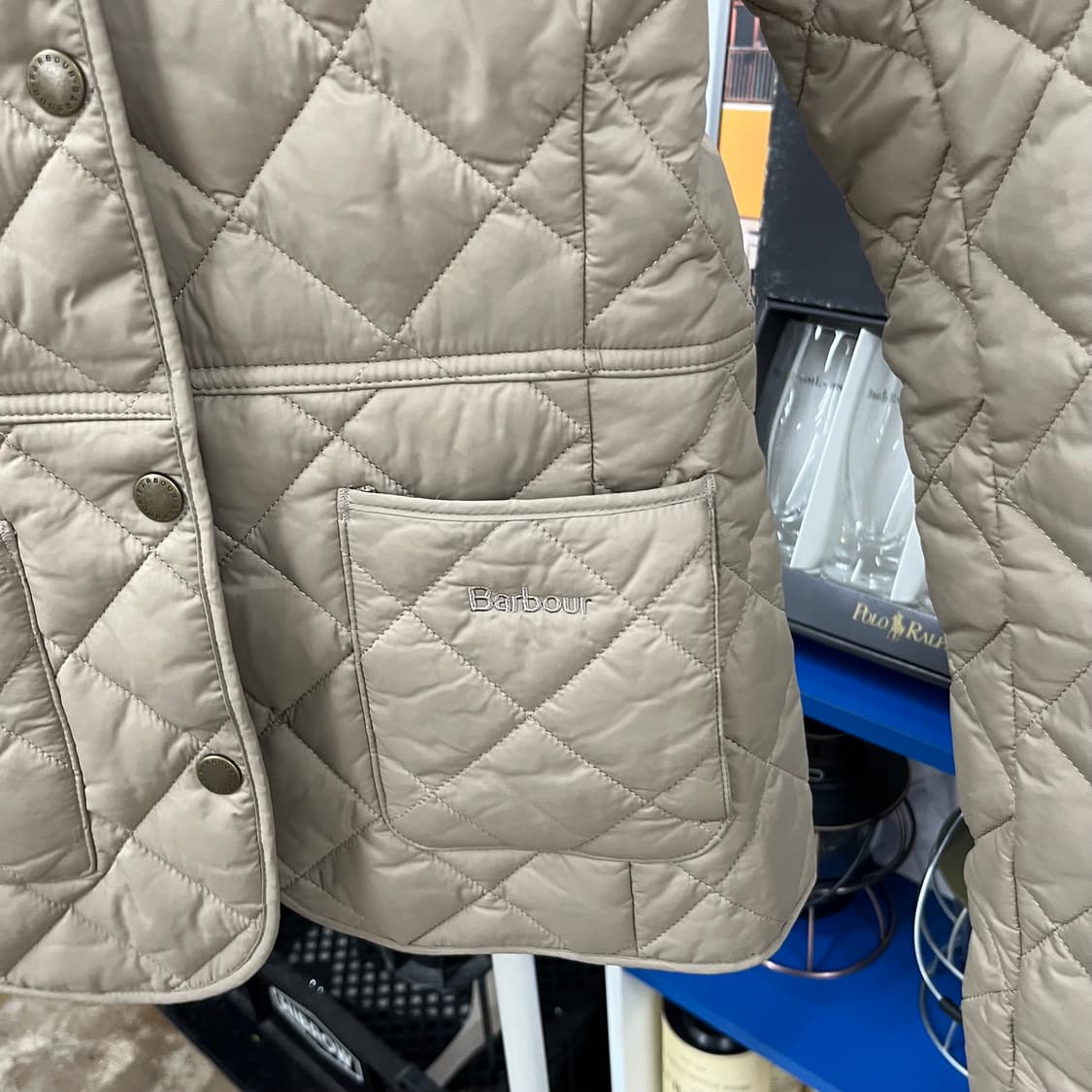 바버 우먼 퀼팅 자켓 Uk8 상품이미지4