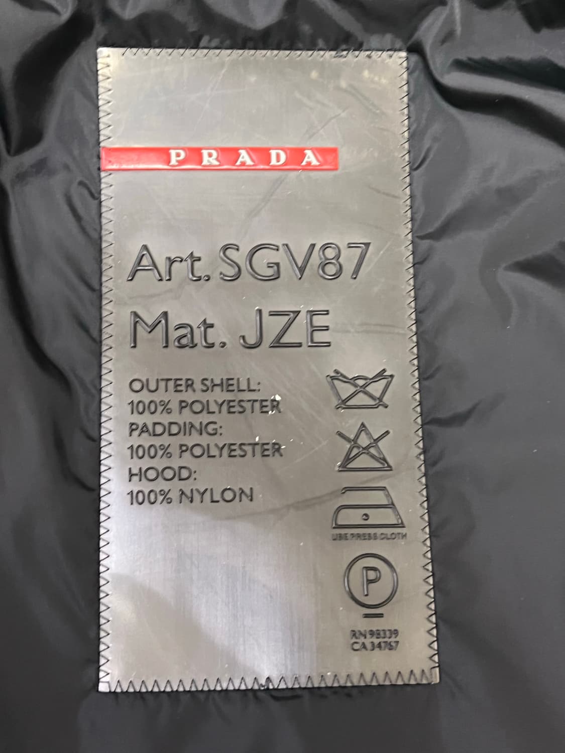 Prada 2010FW GORE-TEX padding jakcet 52 상품이미지2