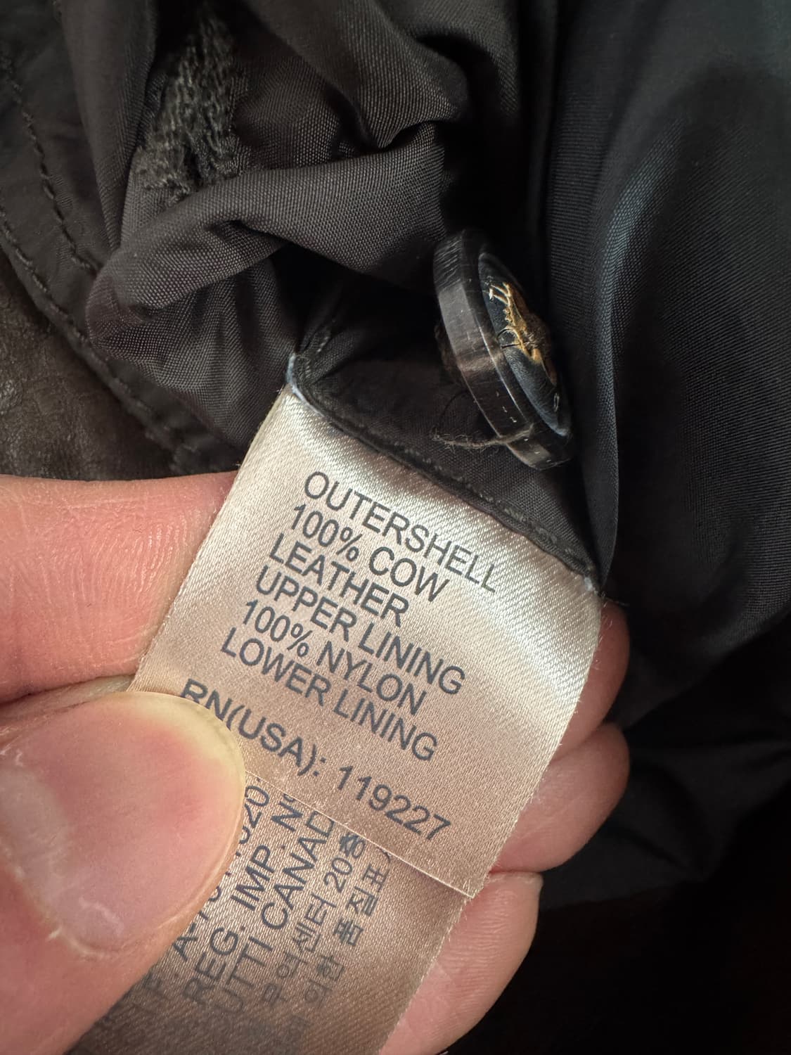 희귀!! 마시모두띠 리얼 소가죽 자켓 상품이미지6