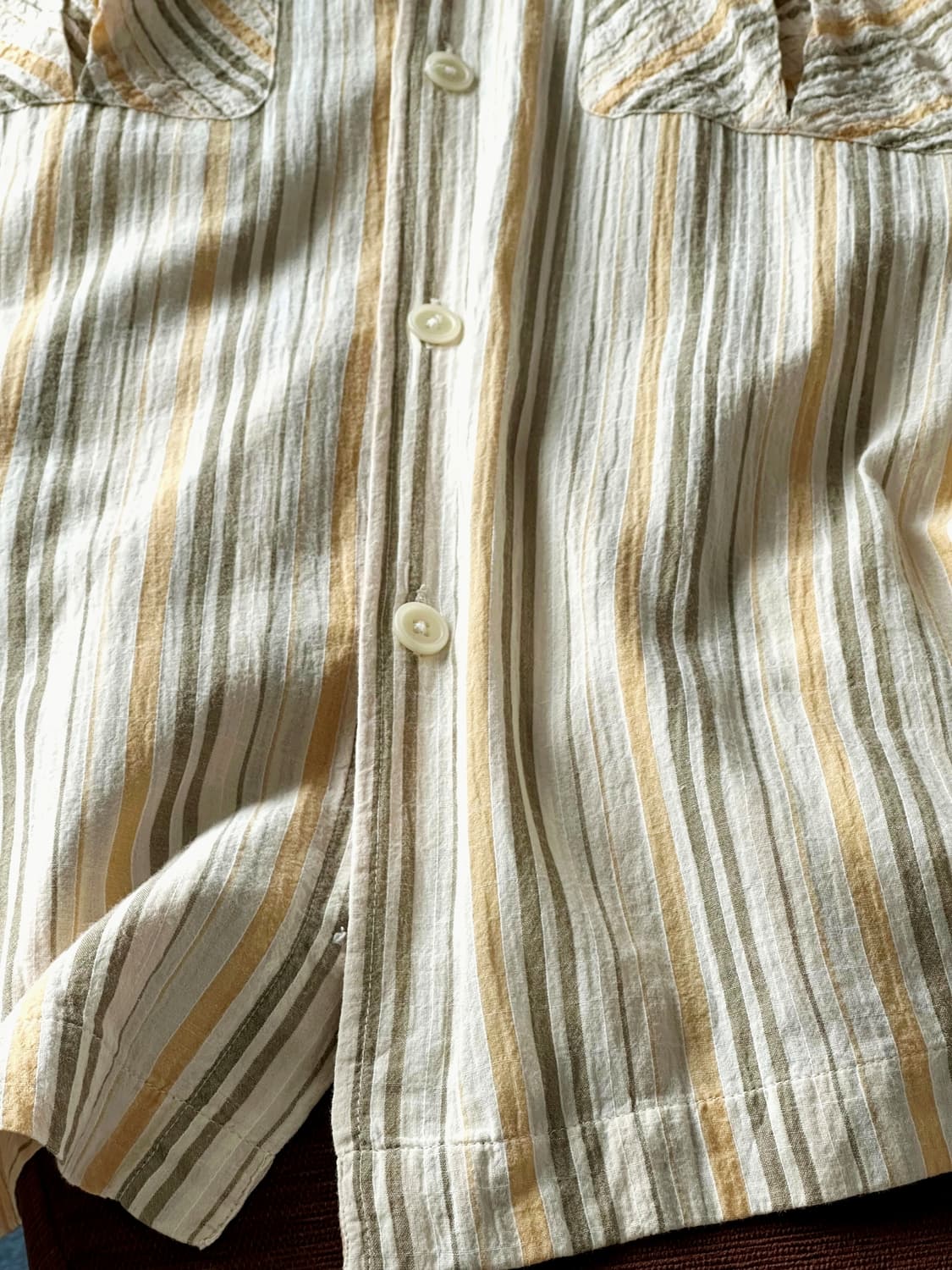 Natural fabric 2way H/S shirket 상품이미지4