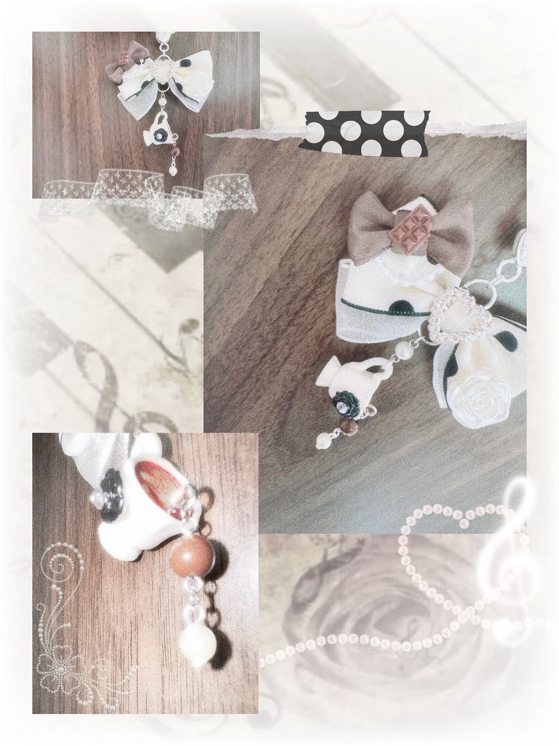 𖦹°‧ latteart keyring / 라떼아트 키링 ☕️ 상품이미지4