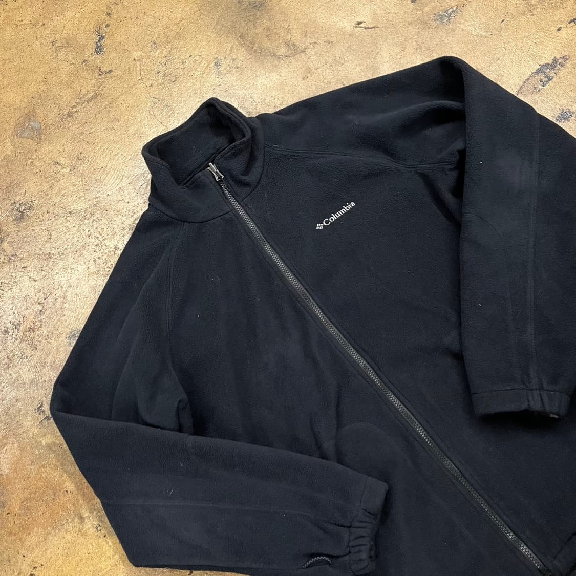 [정품/XL] 컬럼비아 블랙 플리스 집업 자켓 b10 상품이미지1