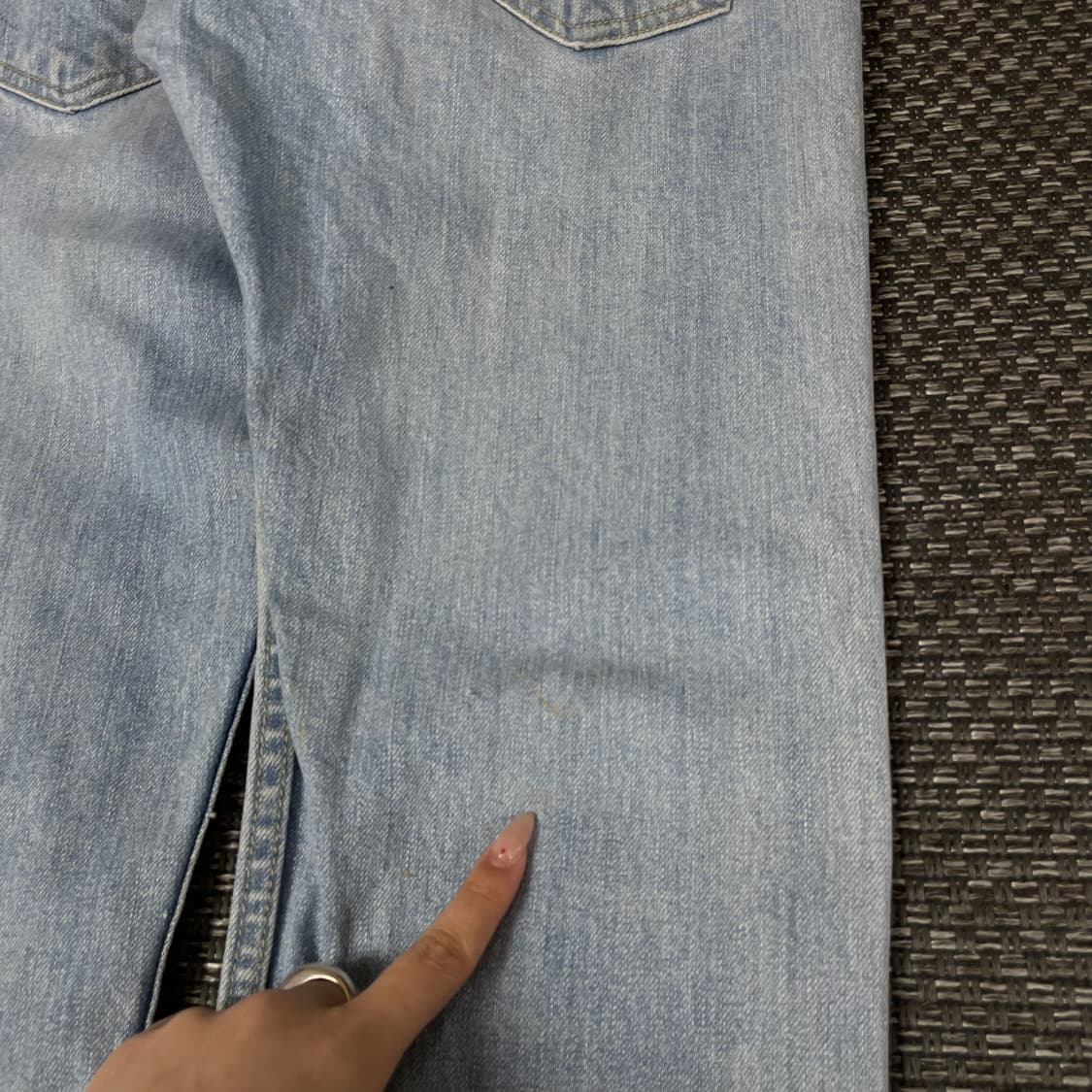 (29) 리바이스 512 29X32 연청 데님 팬츠 상품이미지5