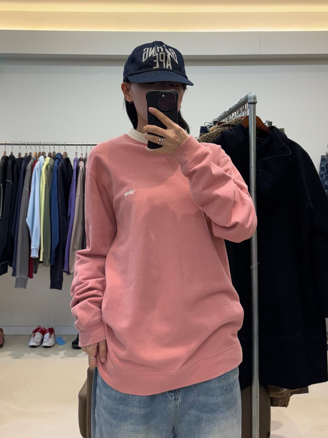 스투시 다이아몬드 칼라 헤비 피케 롱슬리브 상품이미지4