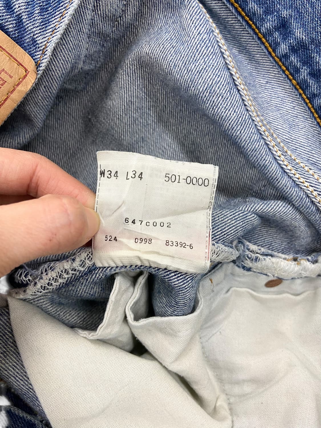 90's 리바이스 501xx [766] 상품이미지10