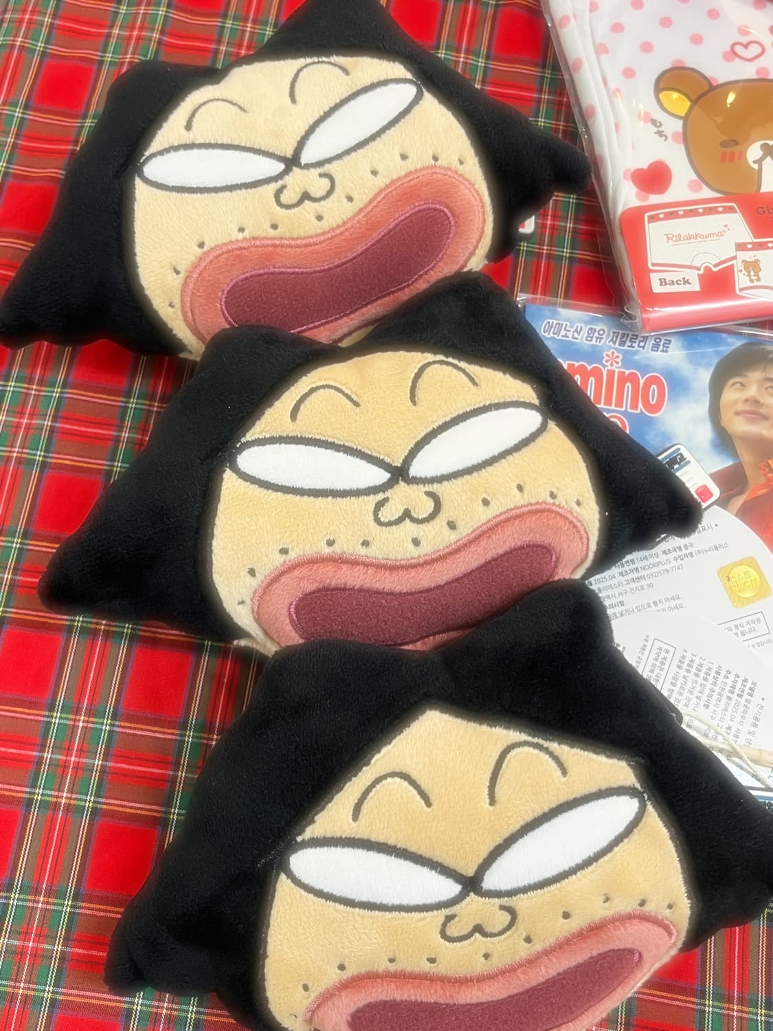 짱구 오수 얼굴 파우치 키링 〰️ 상품이미지2