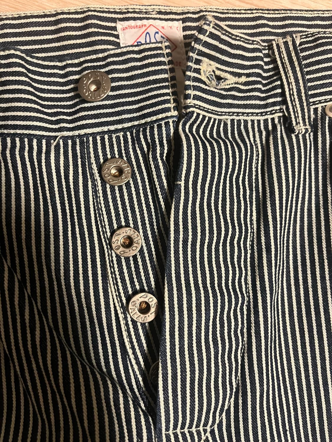 포스트오버올즈 히코리 팬츠 상품이미지3