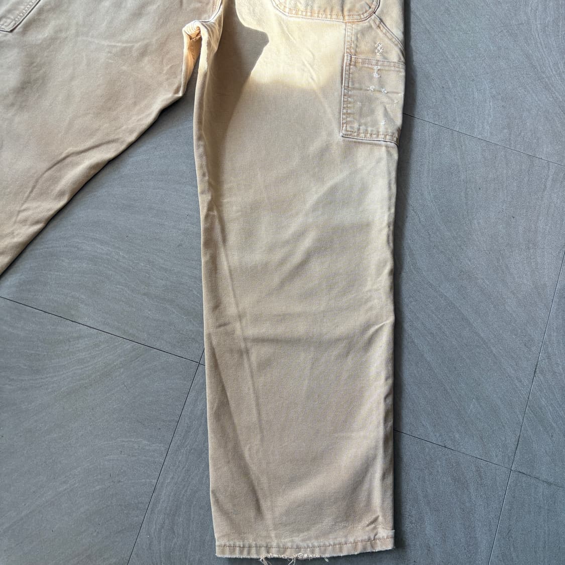 칼하트 정품 오리지널 브라운 카펜터 팬츠 바지 상품이미지3
