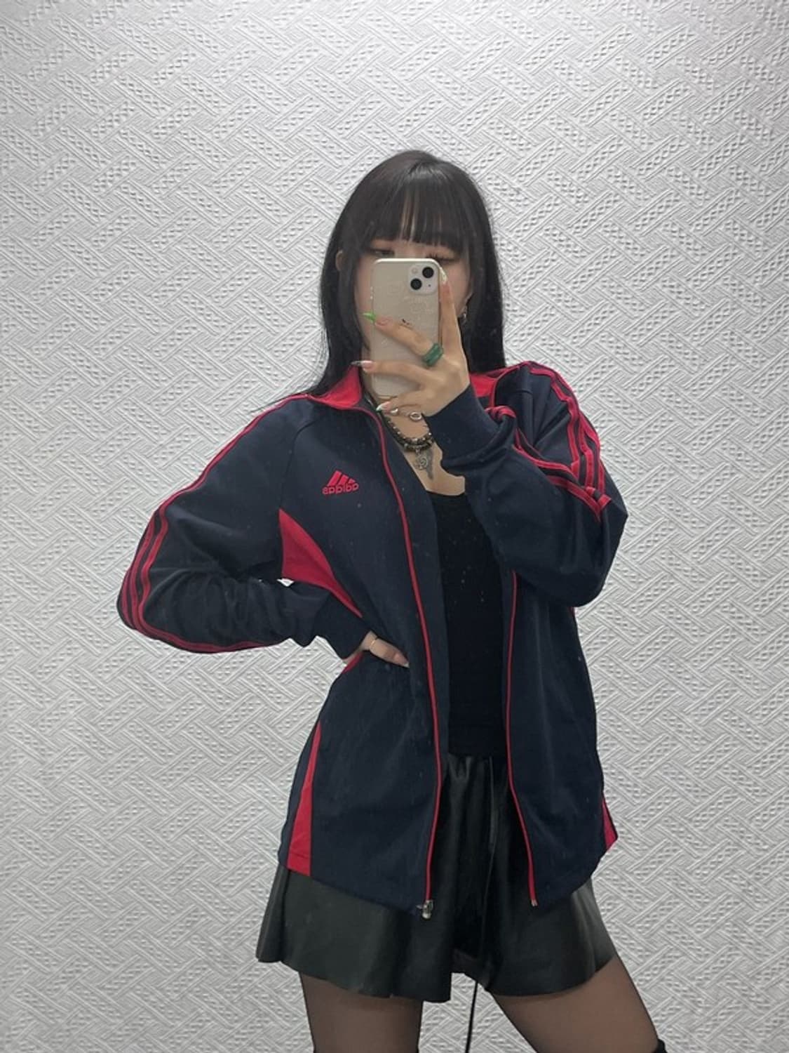 아디다스 레트로 Y2K 00s  클라이마라이트 져지 집업 S C09331 상품이미지2