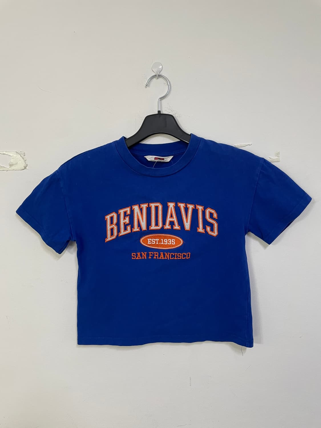 벤데이비스 블루 크롭 반팔 티셔츠 상품이미지2