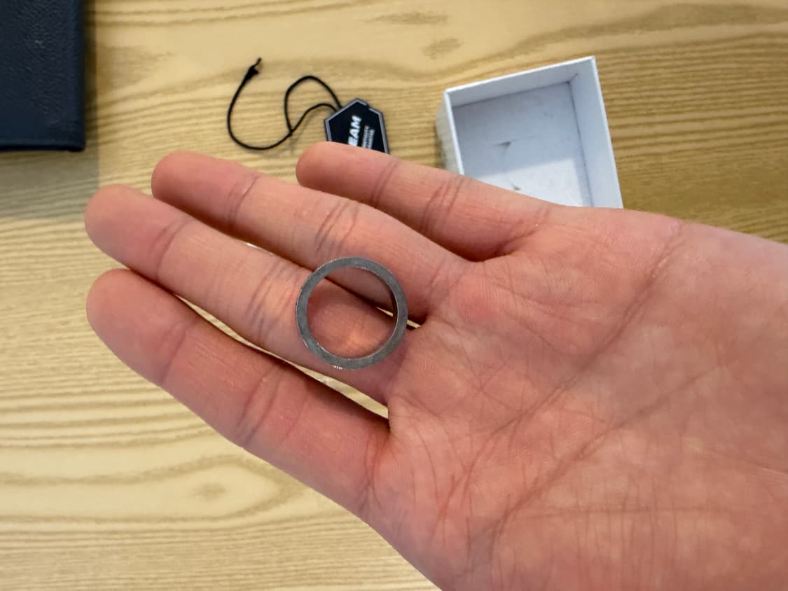 메종 마르지엘라 뉴메리컬 실버 링 4 사이즈 상품이미지4