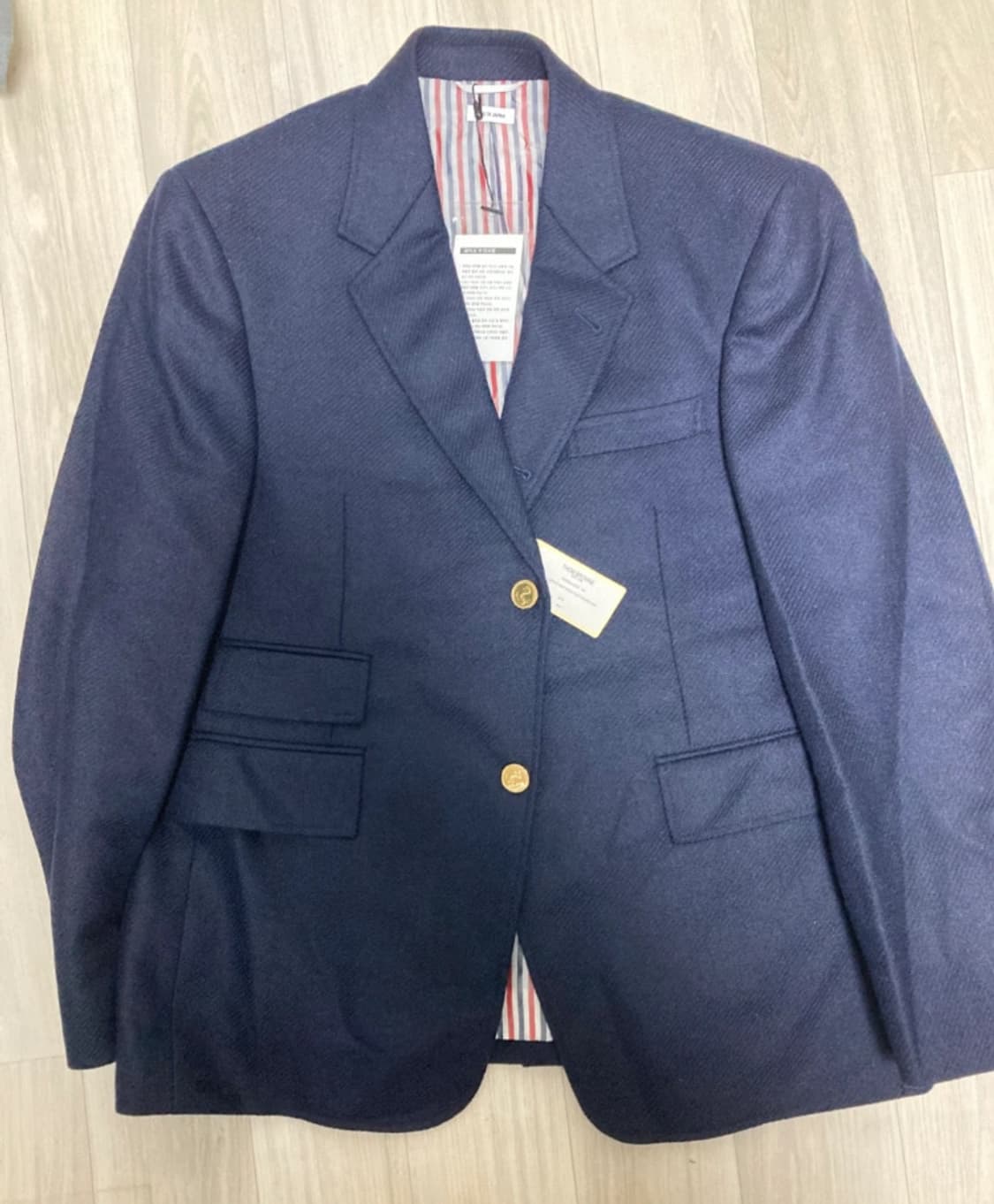 [Thom Browne] 톰브라운 Navy 블레이저 (100-105) 새 상품이미지1