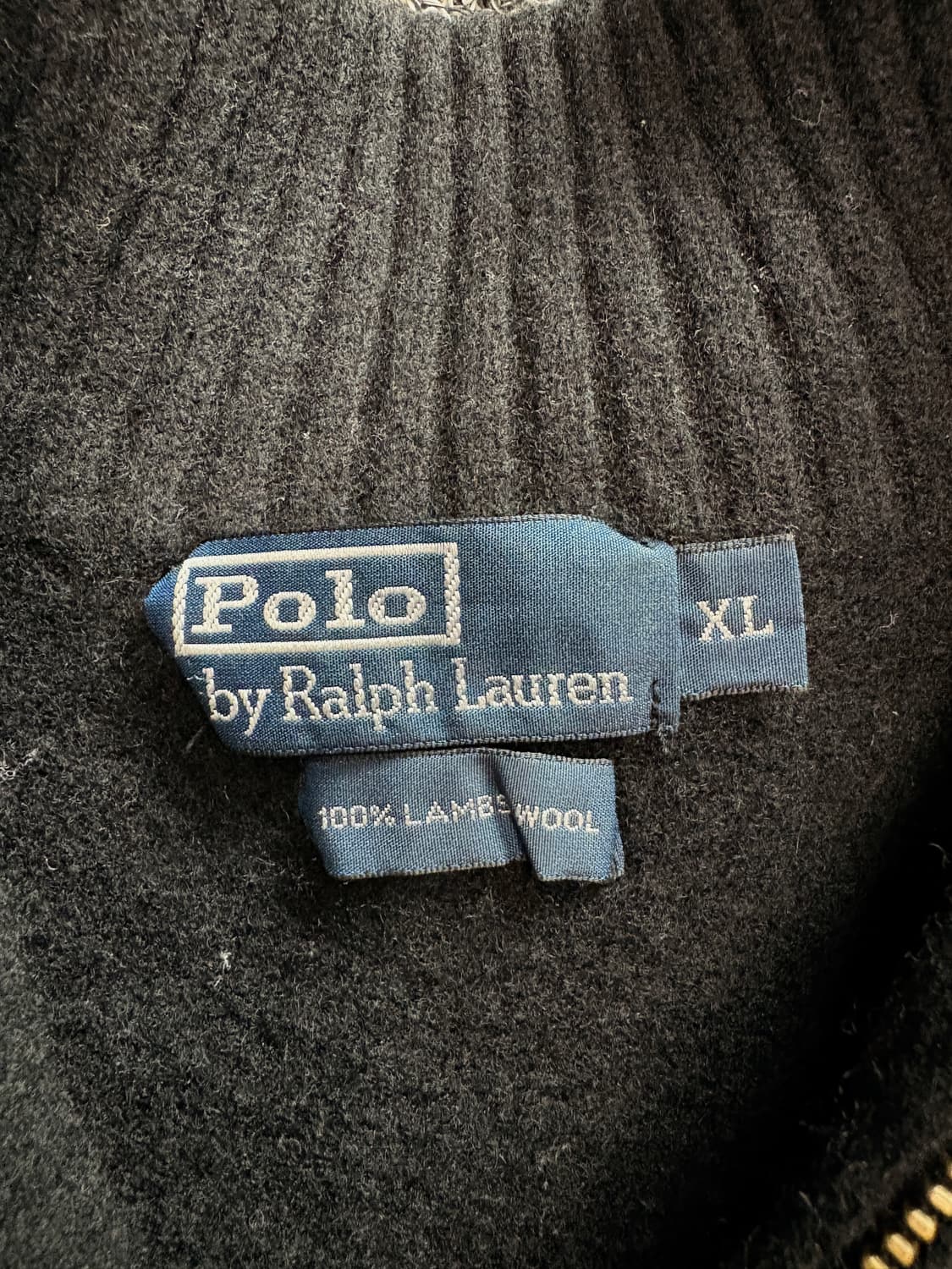 폴로 랄프로렌 울 풀오버 니트 집업 3146 상품이미지3