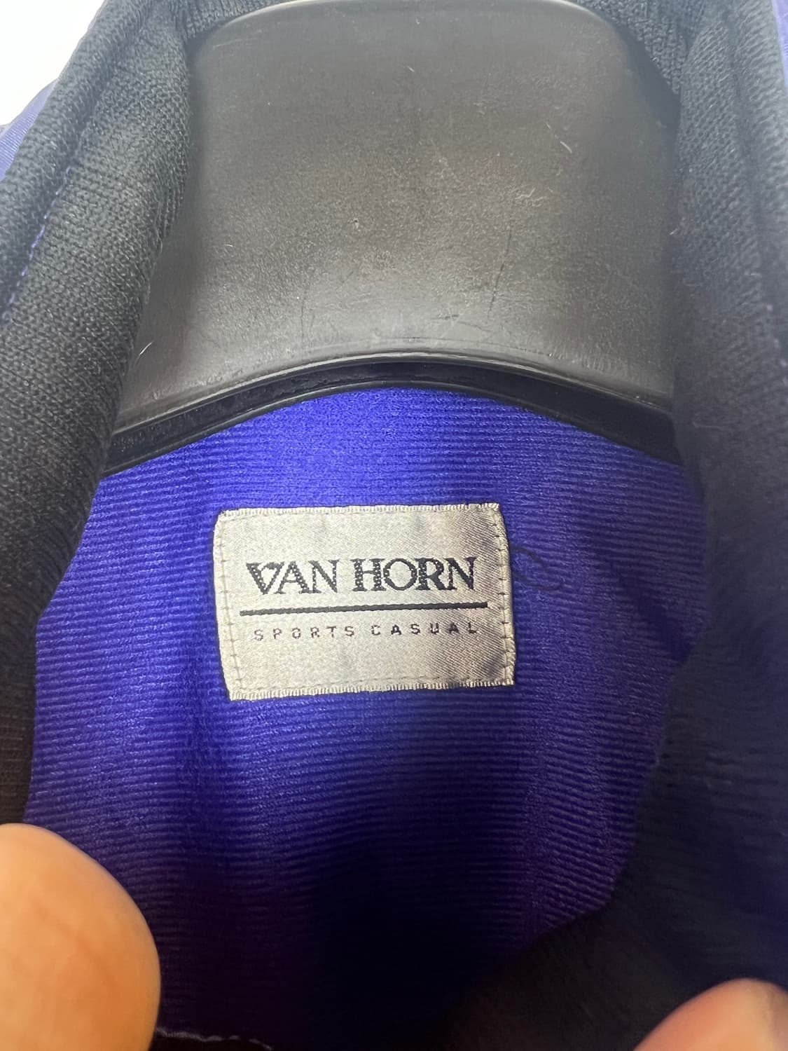 O178 JPN VAN HORN 보라색 바람막이 점퍼 OS 상품이미지3