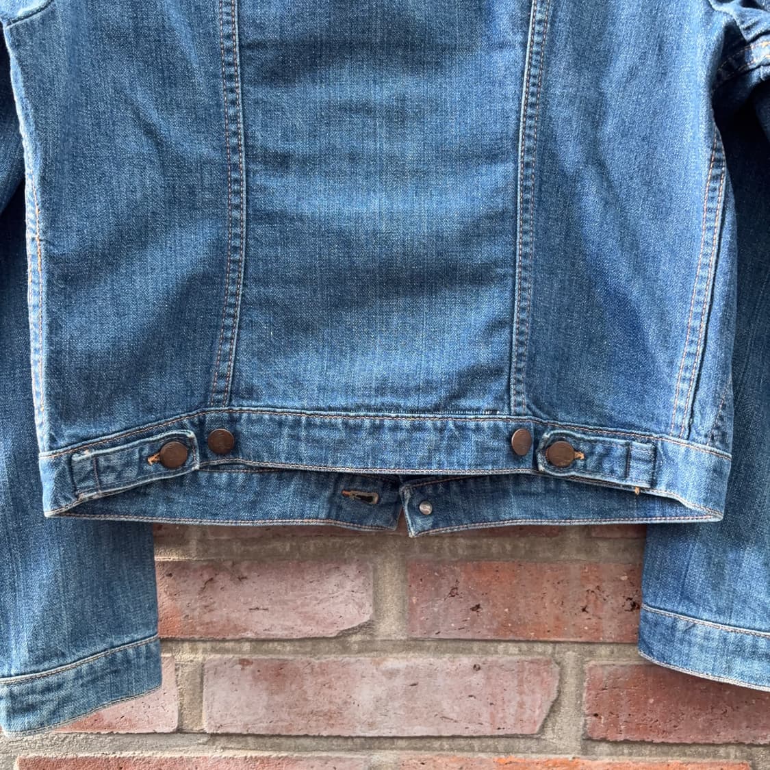 70s USA 랭글러 Wrangler 데님 트러커 자켓 상품이미지8