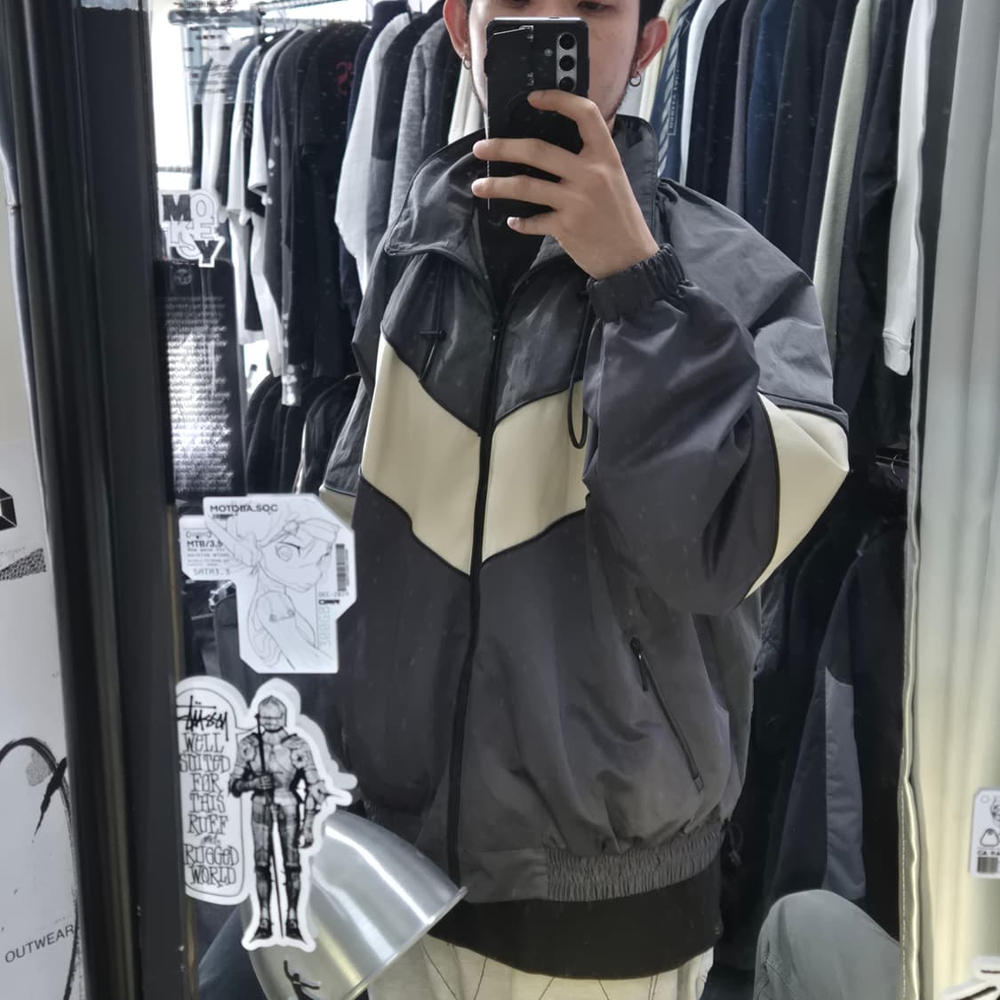 아더에러 멤 그레이 점퍼 A2사이즈 상품이미지2