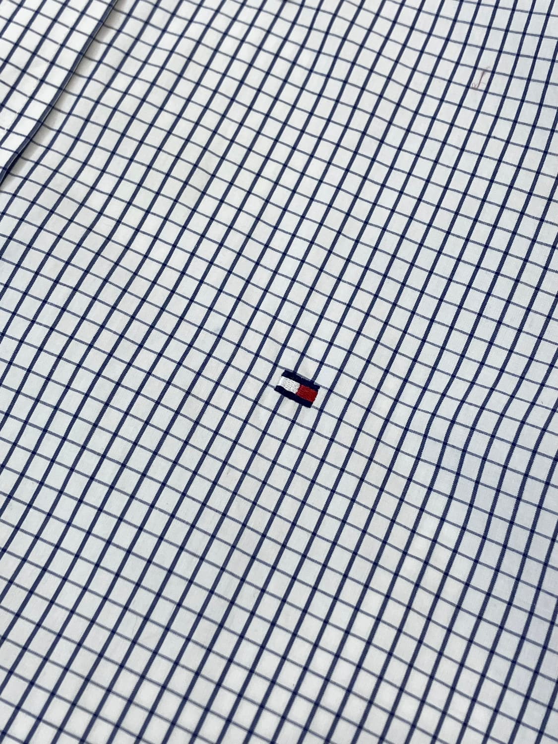 타미힐피거 체크 셔츠 화이트 XL  #csz3026  상품이미지5