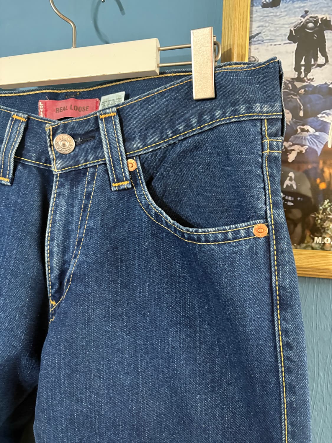 00‘s Levis Type 1 Real Loose denim pant 상품이미지3