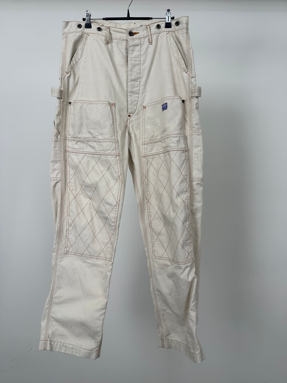 캐피탈 씬 캔버스 럼버 팬츠 키나리 4사이즈 상품이미지1