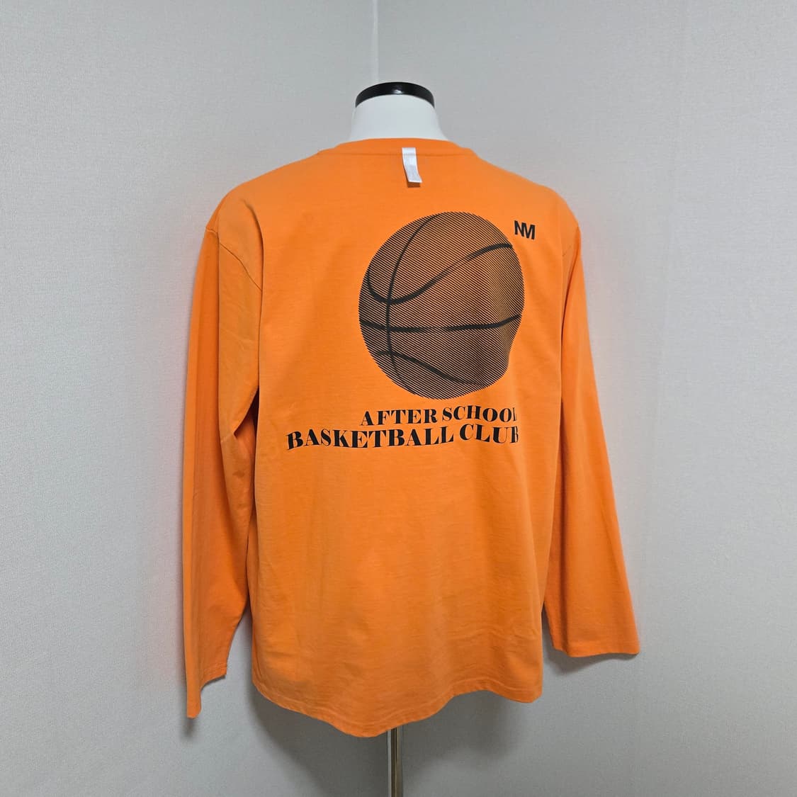 노매뉴얼 배스킷볼 슬리브 티셔츠 / 남성 티셔츠/ 남자 티셔츠 상품이미지7