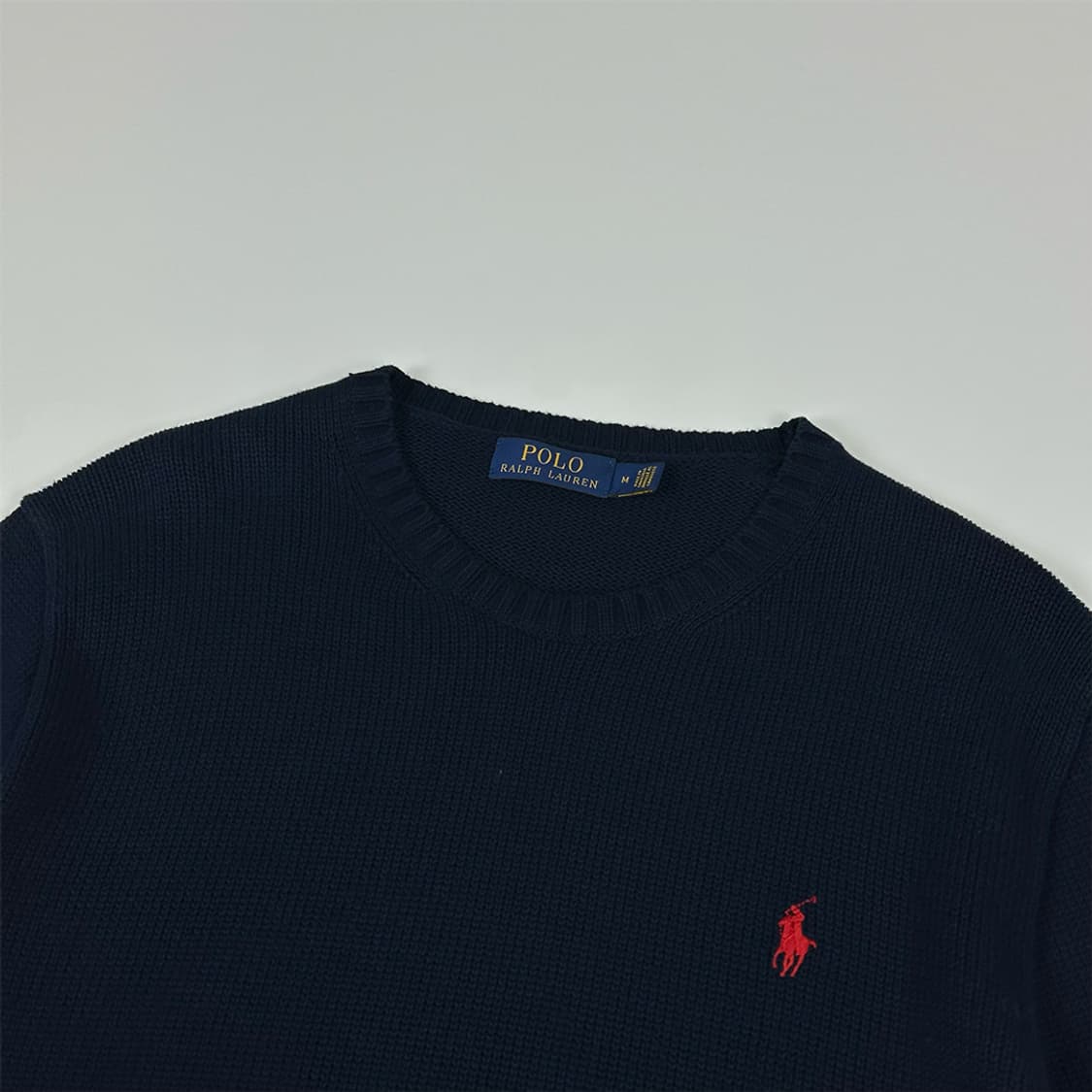 폴로 네이비 니트 상품이미지3