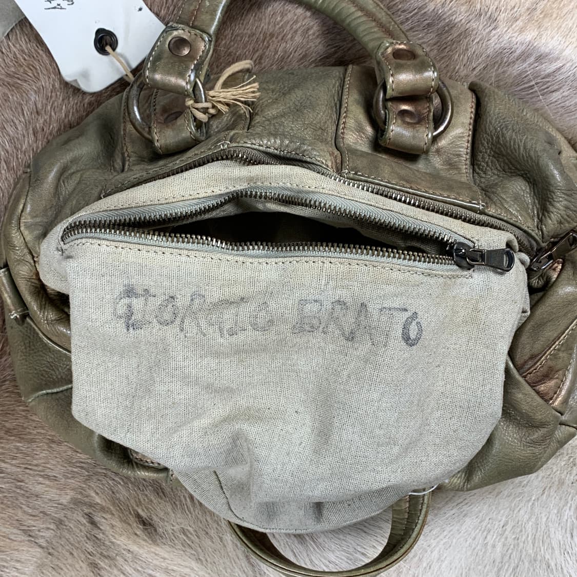 조르지오 브라토 2-Way 보스턴 숄더백 상품이미지6