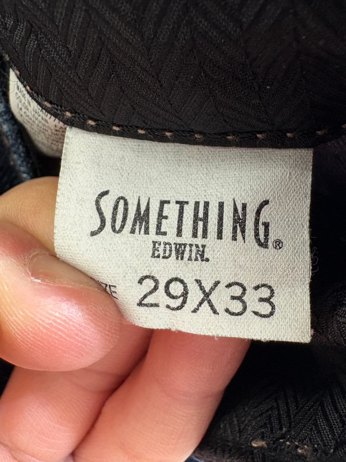 SOMETHING BY EDWIN (Made in Japan) 부츠컷데님 상품이미지7