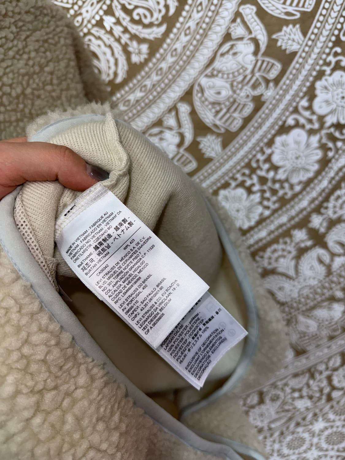 리바이스 여성 아노락 후리스  상품이미지7