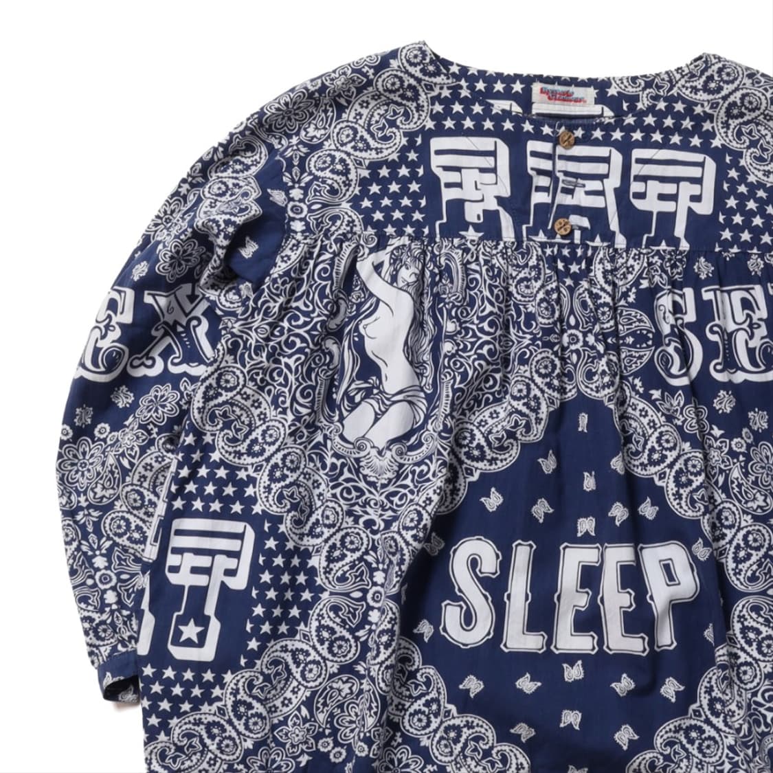 히스테릭 글래머 Hysteric Glamour Pattern Blouse 상품이미지2