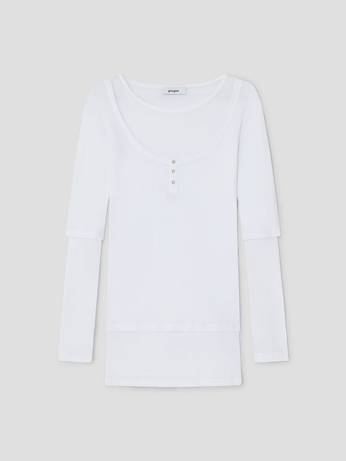 [XS,S,M]기마구아스 Gemma 레이어드 드레스/화이트 상품이미지8