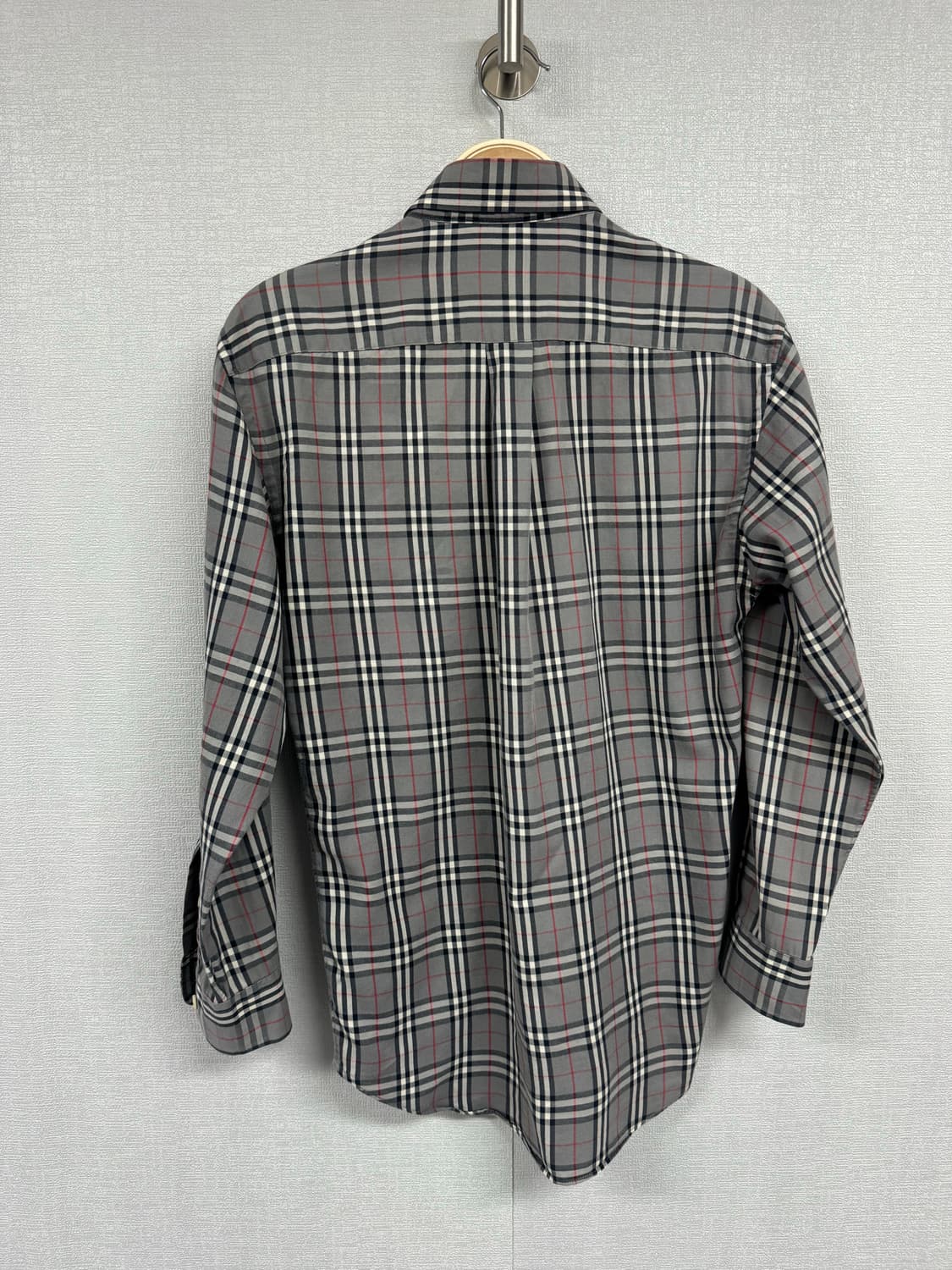 90s 버버리 체크 셔츠 상품이미지3