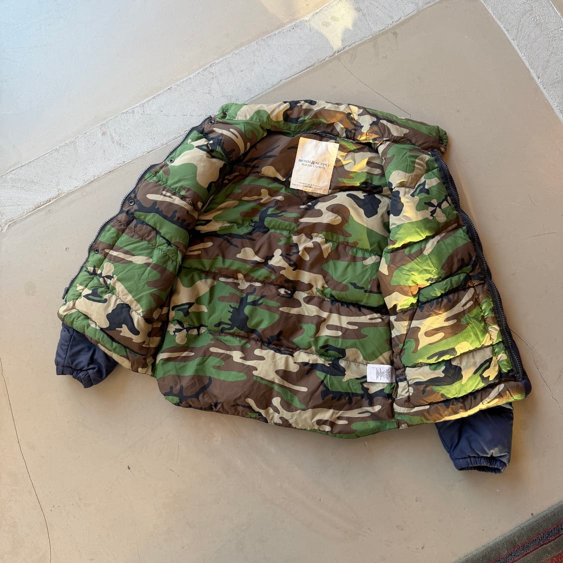 랄프로렌 데님앤서플라이 성조기 다운 자켓 상품이미지2