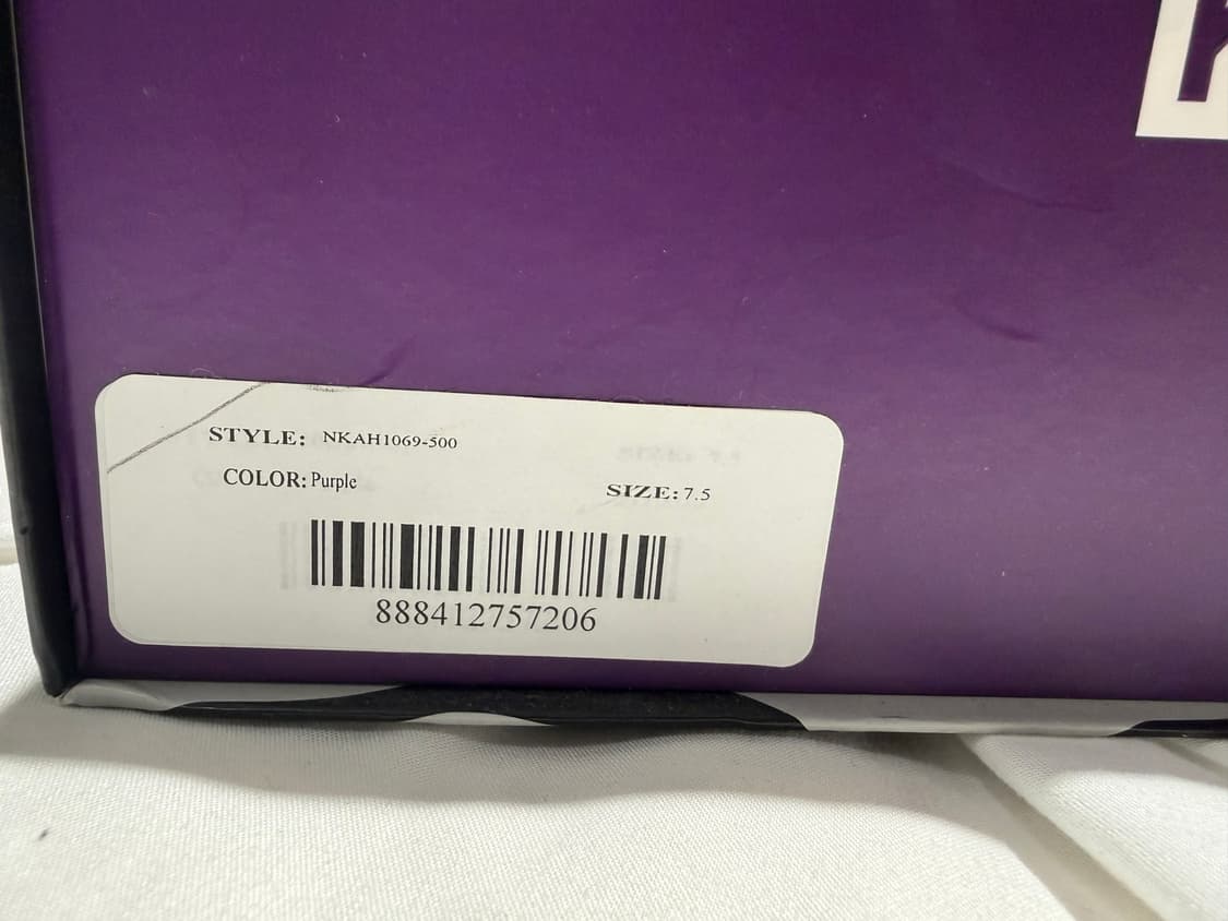 민트급 나이키 KITH 콜라보 퍼플 운동화 255mm 상품이미지7