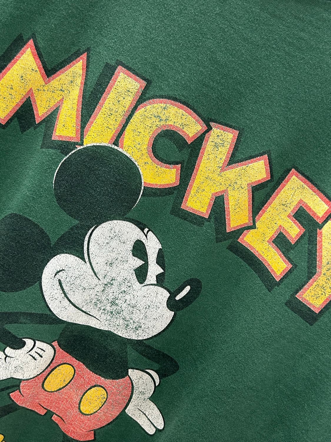 빈티지 미키 마우스 반팔 티셔츠 상품이미지2