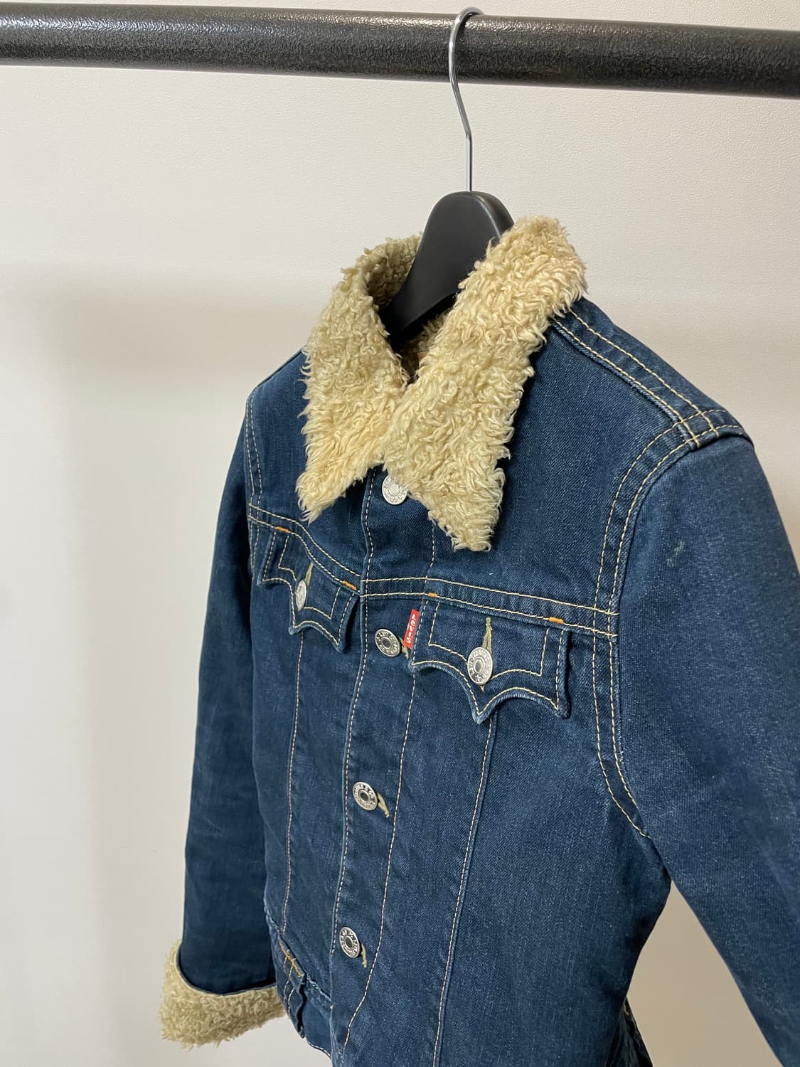 (90) levis 리바이스78372 쉐르파 데님 자켓 상품이미지2