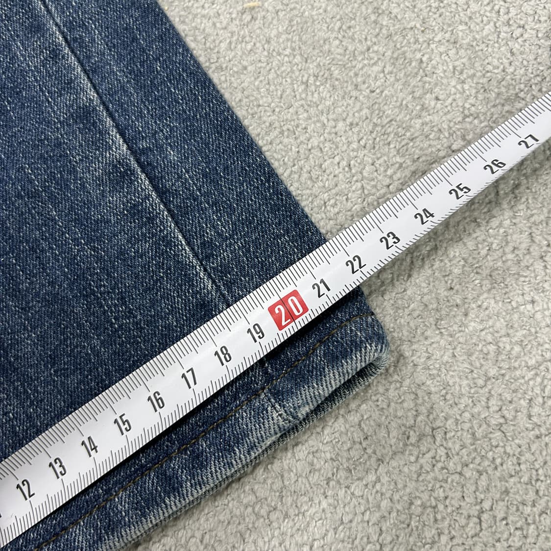 청바지 데님팬츠 남성 빈티지 워싱진 504 34 상품이미지8