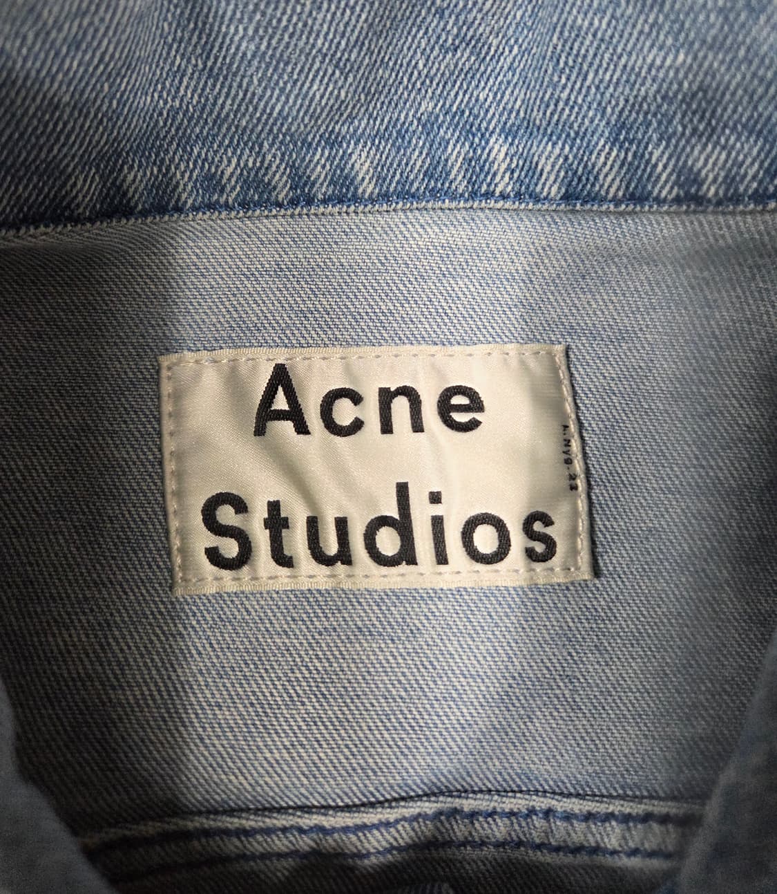 아크네 스튜디오 연청 데님 청자켓 50 상품이미지8