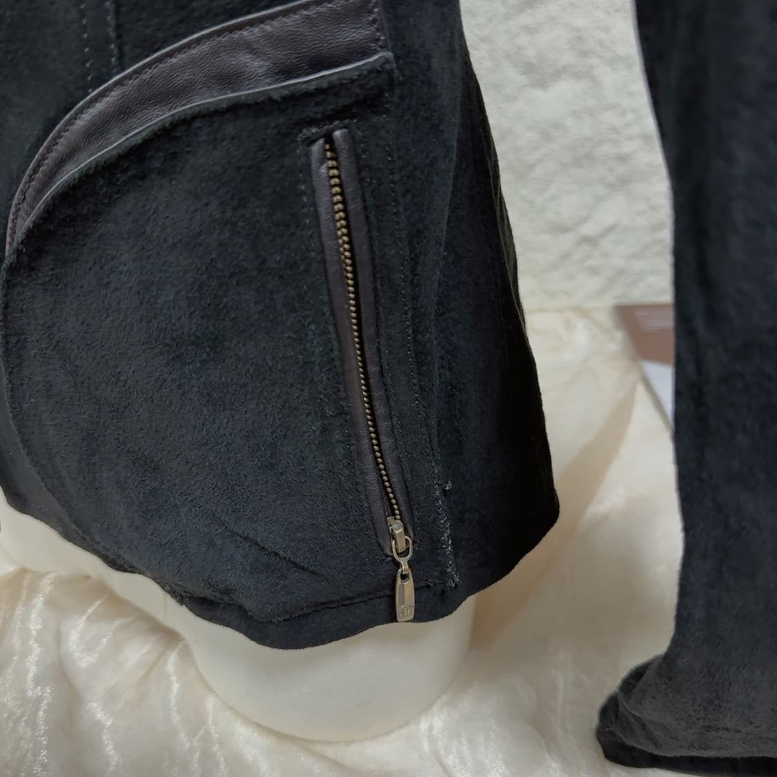 빈티지 고딕 라이더 포켓 되지가죽자켓 상품이미지5