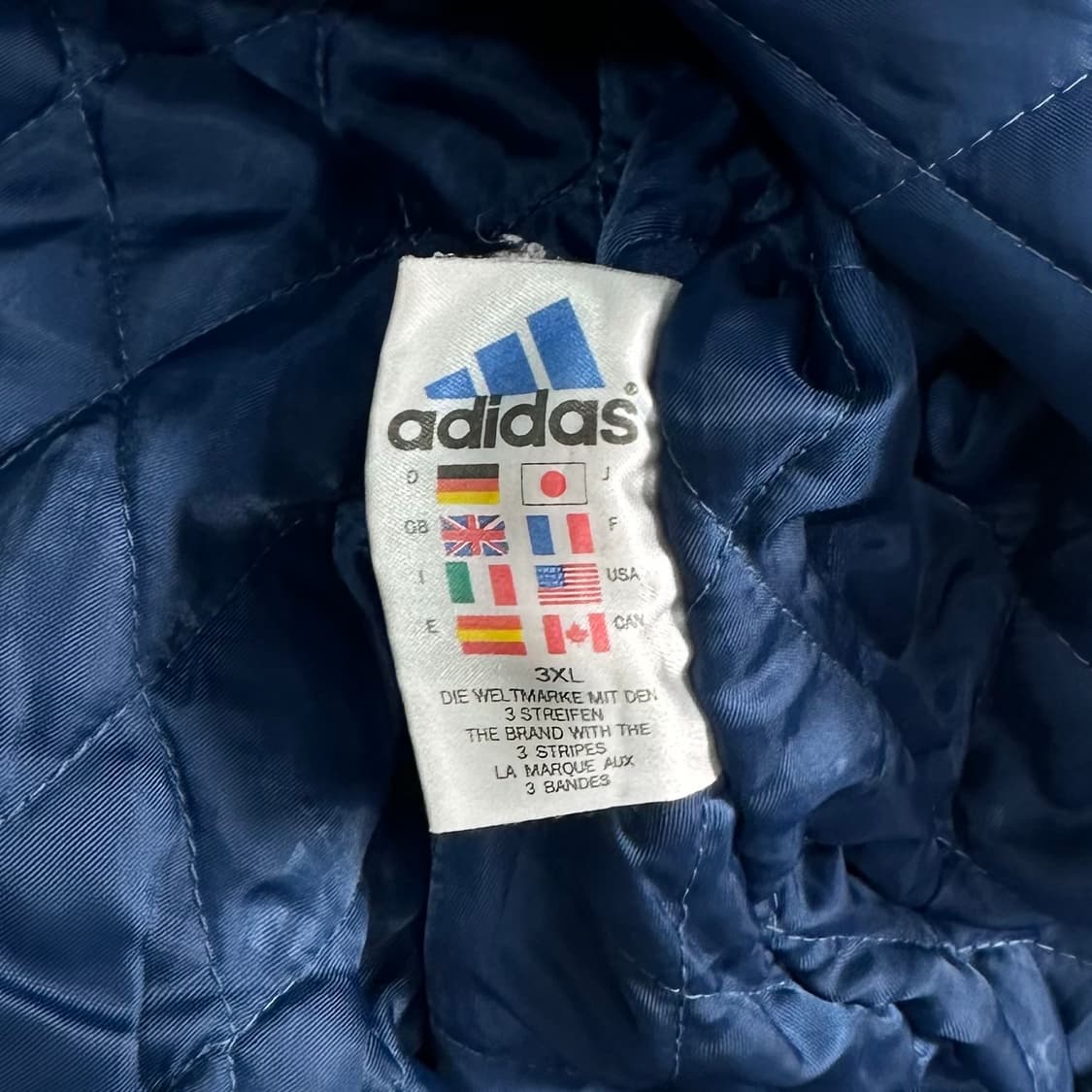 90‘s 아디다스 후드 봄버자켓 상품이미지9