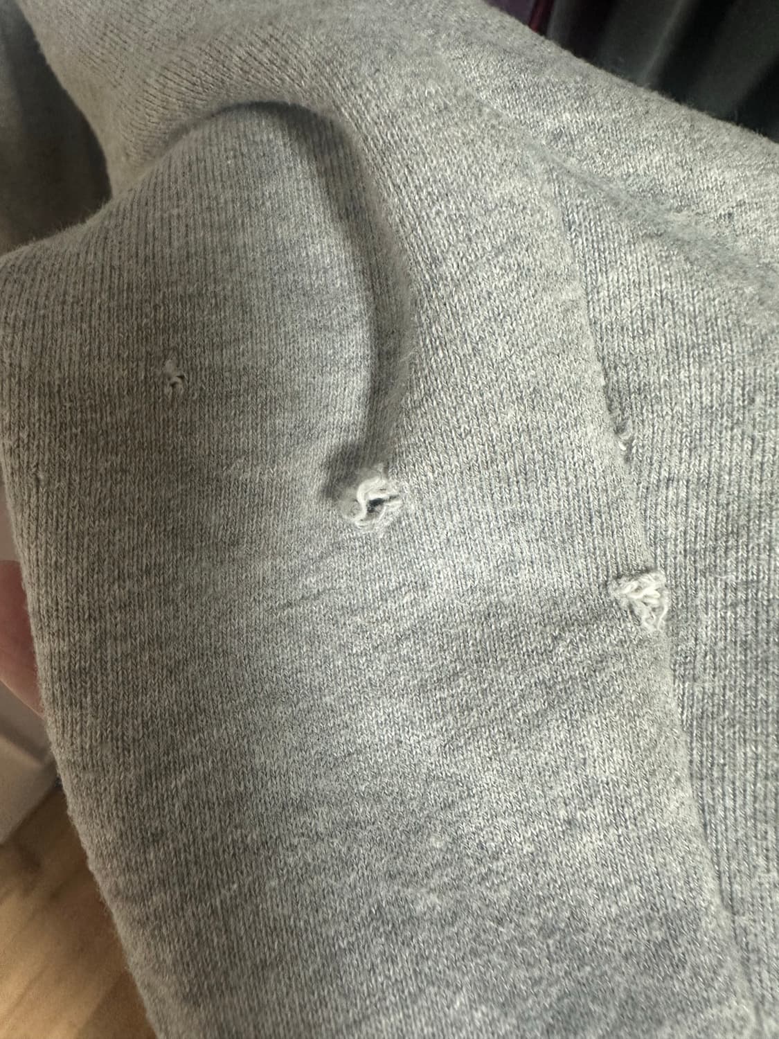 로어링라드 더블 웨이스트 스웻팬츠 그레이 상품이미지3