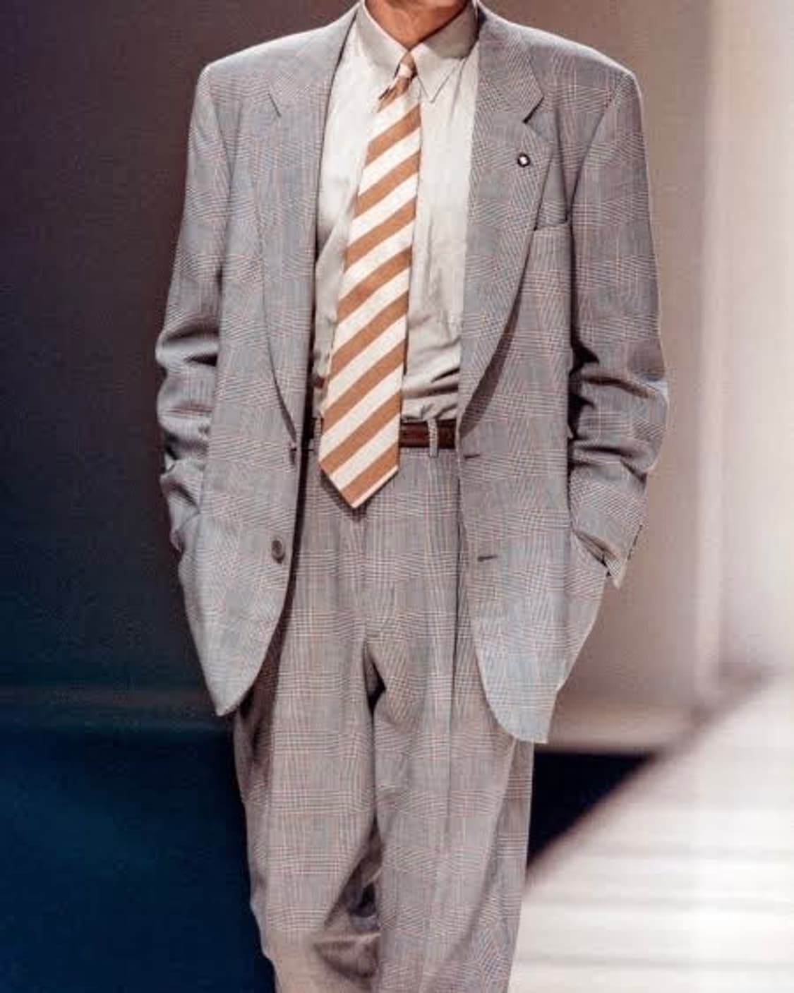 조르지오 아르마니 헤비울 블레이저 상품이미지3