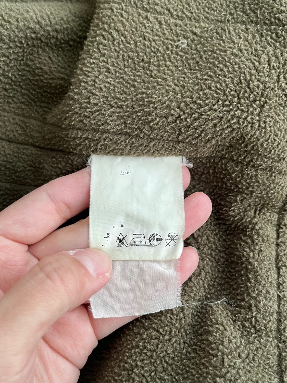 L) 00s 폴로 랄프로렌 빈티지 점퍼 카키 상품이미지6