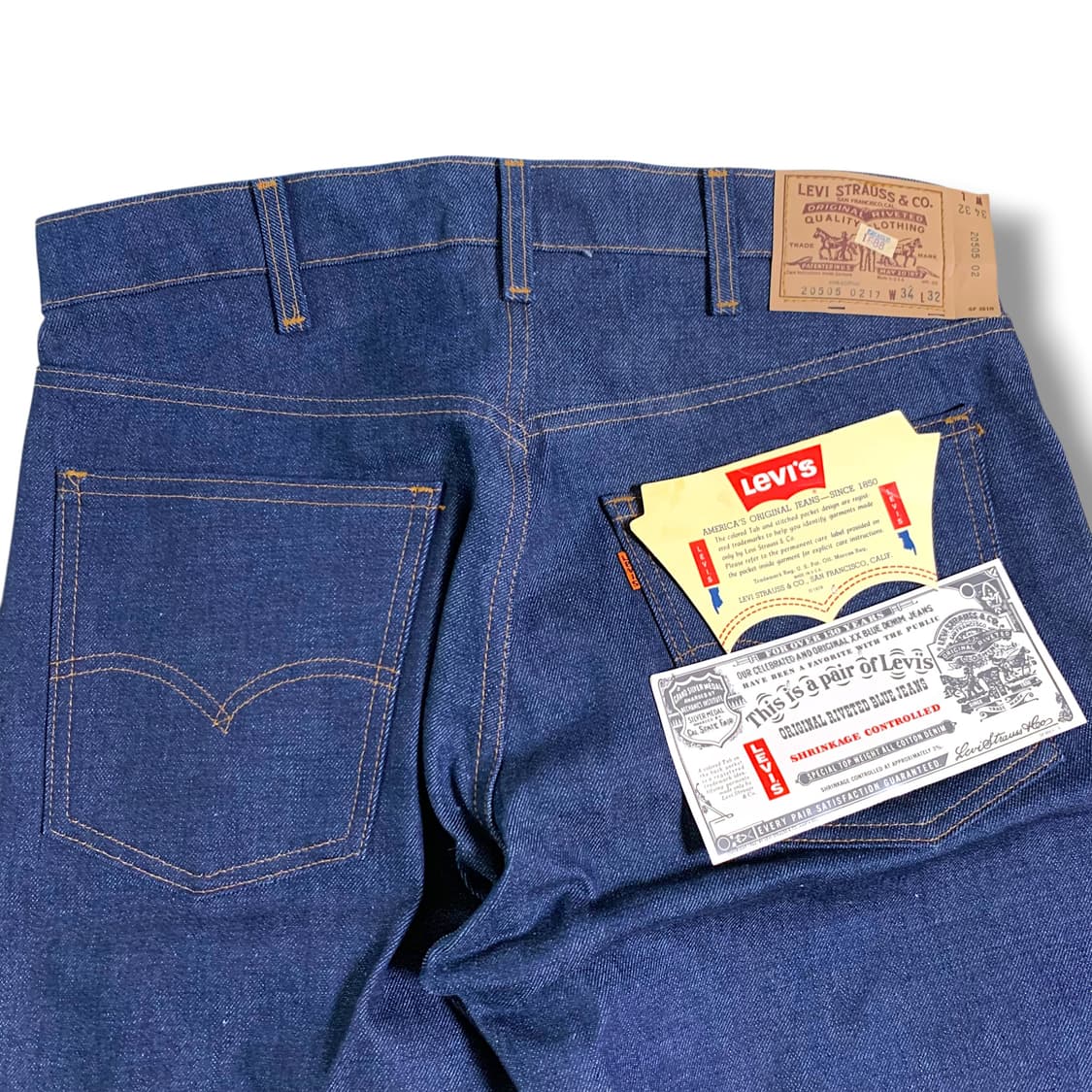 [34] 80s levis 505 Deadstock pants 상품이미지4