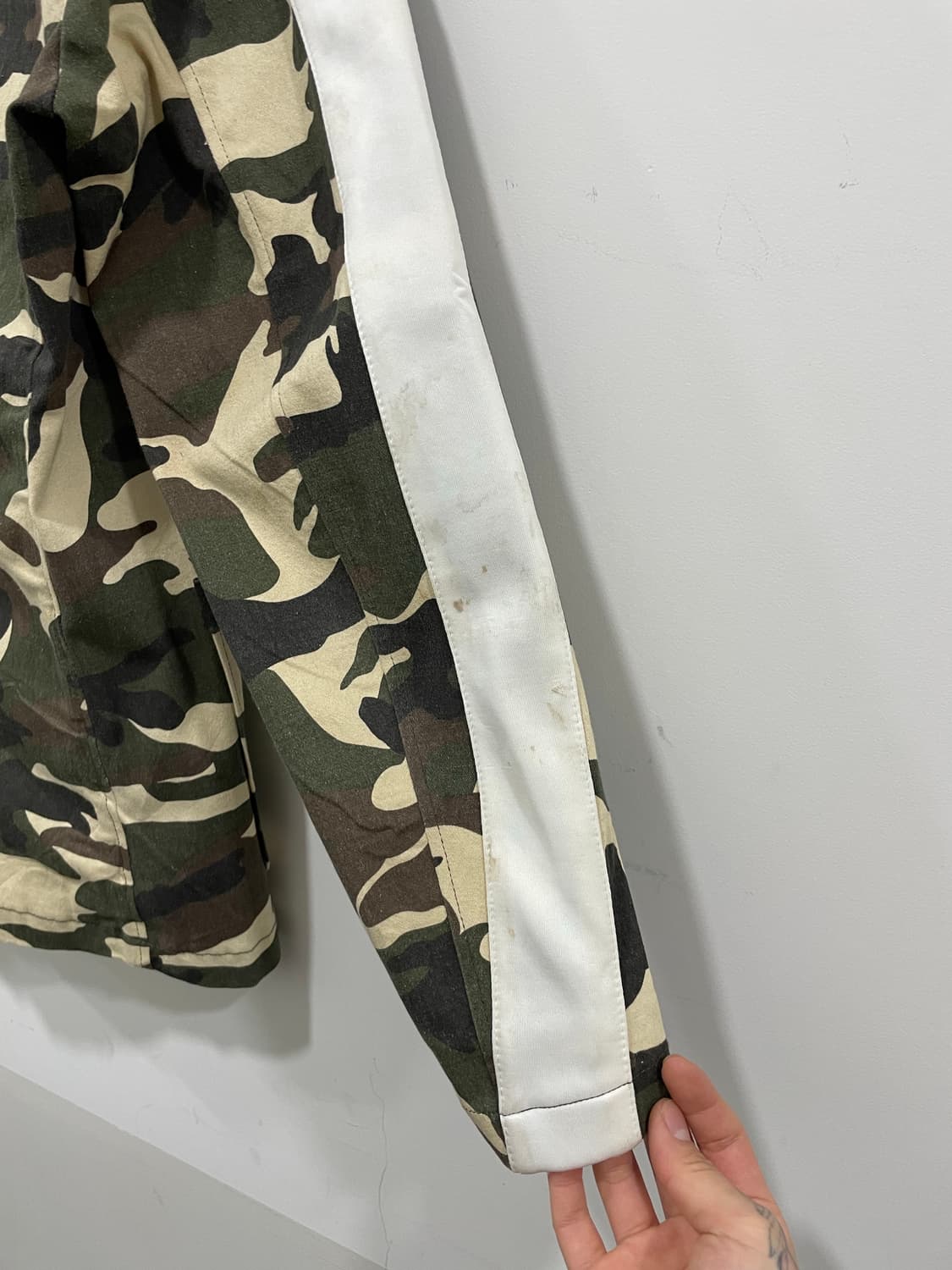 Jpn SUPERTHANKS 카모플라쥬 사이드 테이핑  블레이저 자켓 상품이미지10