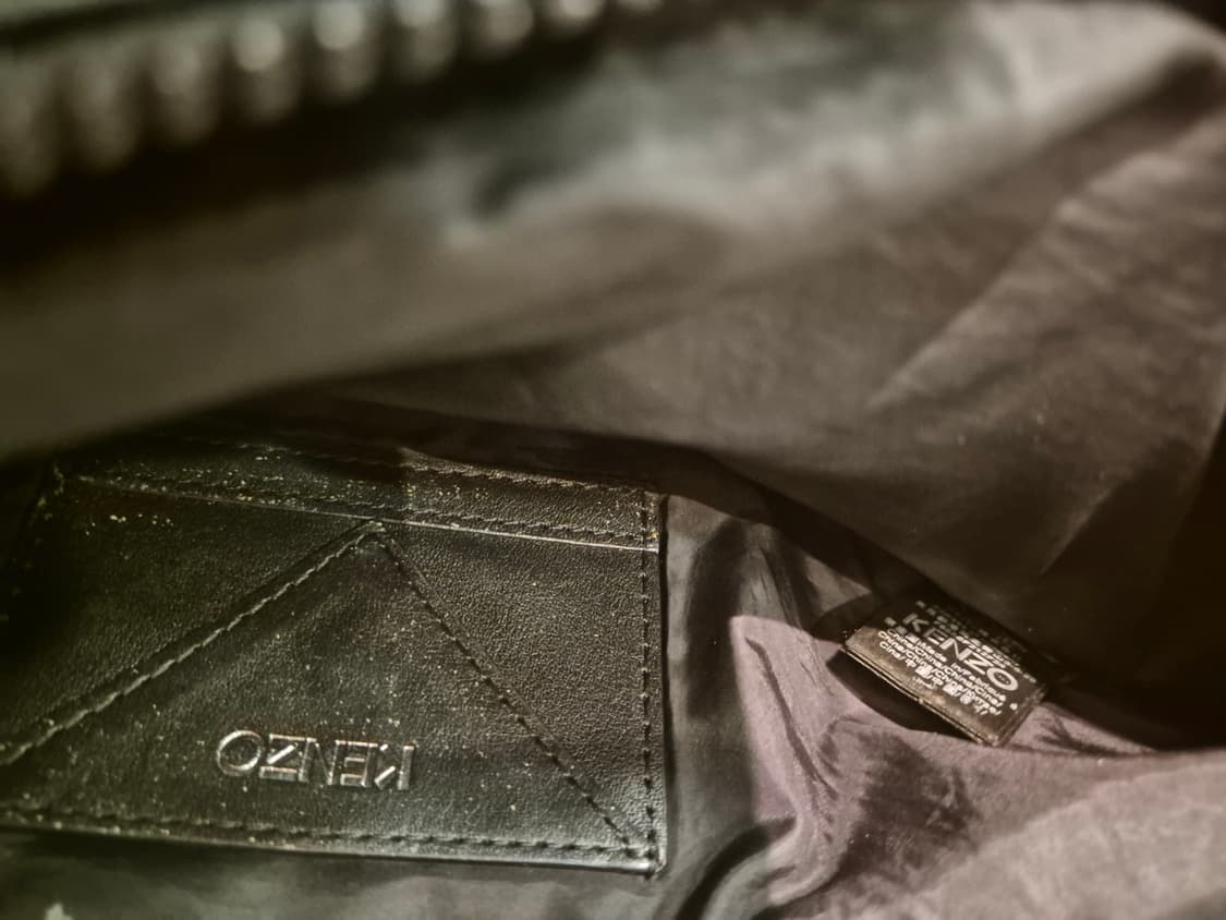 겐조(KENZO)의 로고 프린팅 나일론 벨트백/힙색입니다. 여행할때 착용 상품이미지2