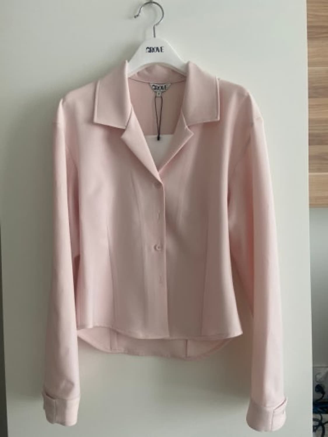 그로브 베로 블라우스 핑크 상품이미지1